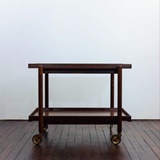 SERVING TROLLEY IN ROSEWOOD BY POUL HUNDEVAD